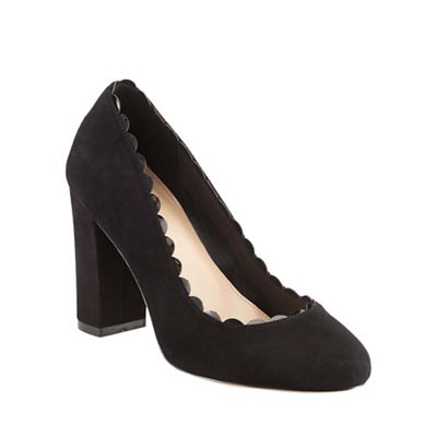 Phase Eight Stevie Scalloped Suede Court